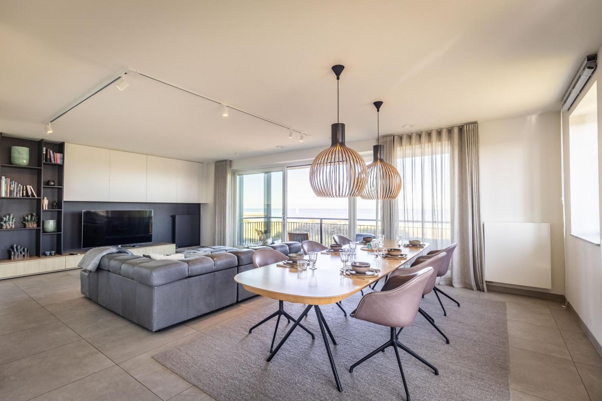 The Bay Luxurious Full Sea View Apartment Cadzand Bagian luar foto