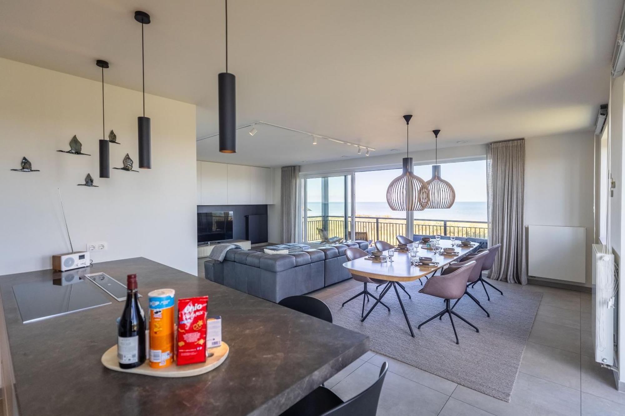 The Bay Luxurious Full Sea View Apartment Cadzand Bagian luar foto
